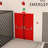Notificación remota en caso de apertura de puerta de emergencia